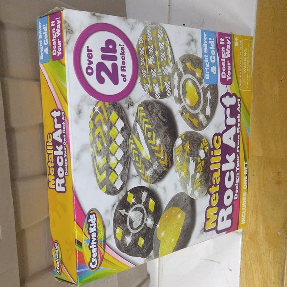 Metallic Rock Art From Creative Kids 2LBS - Picture 5 of 9